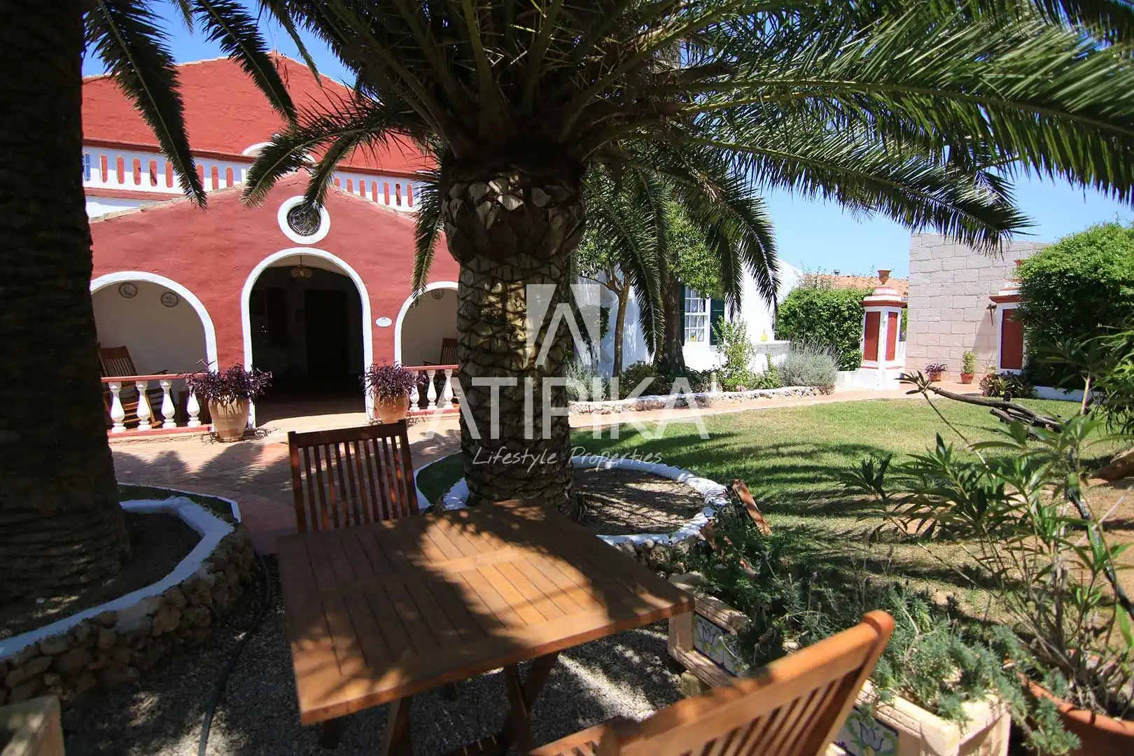 Jardín de Finca rústica en venta en Maó - Mahón con Aire acondicionado, Piscina y Horno