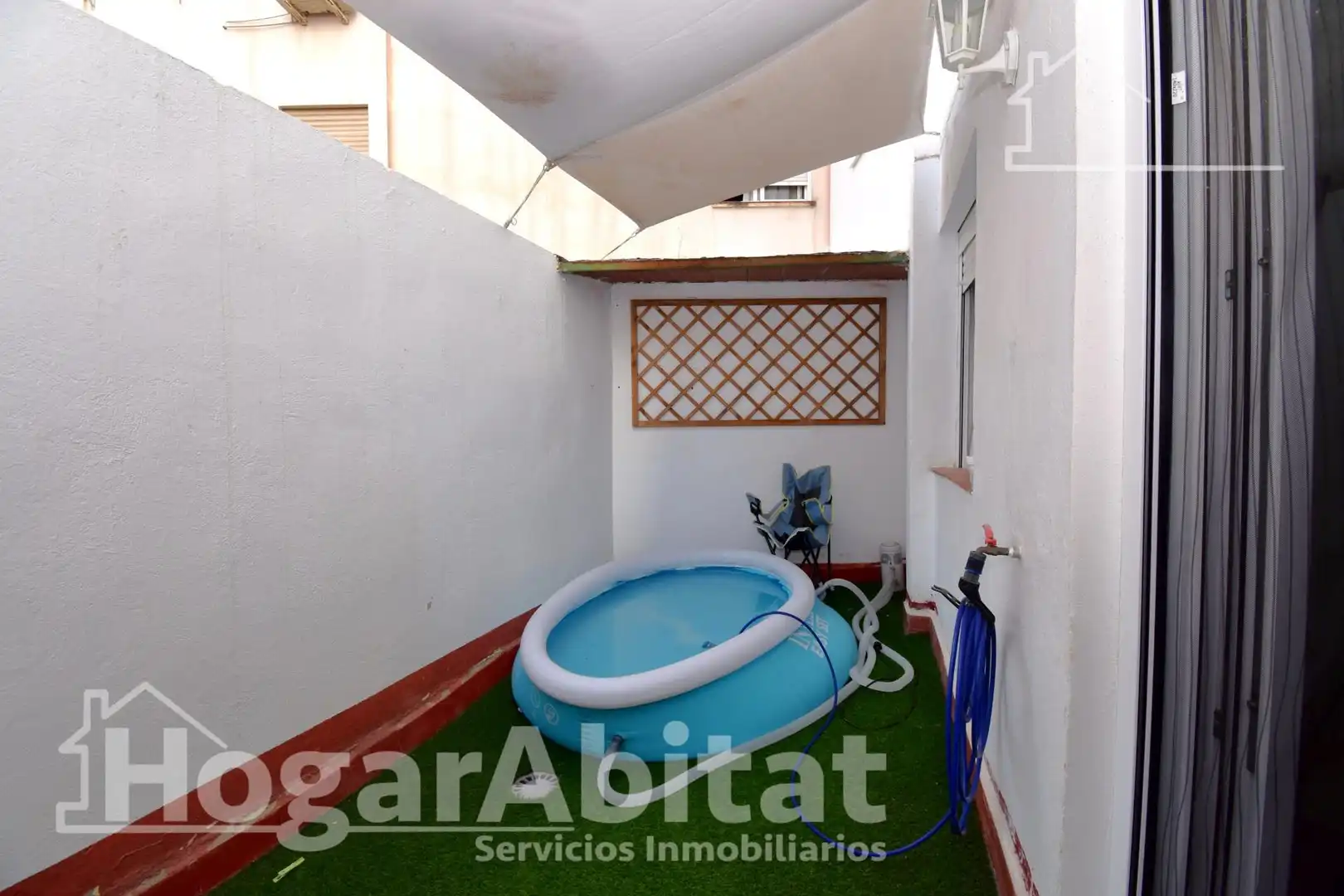 Jardín de Planta baja en venta en Burjassot con Aire acondicionado, Calefacción y Terraza