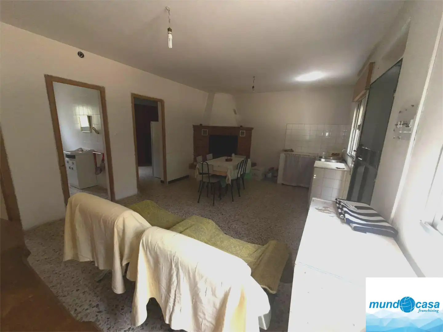 Sala d'estar de Finca rústica en venda en Morata de Jalón amb Piscina comunitària