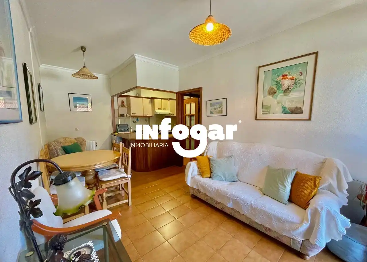 Wohnzimmer von Wohnung zum Verkauf in A Guarda   mit Heizung, Möbliert und Gemeinschaftspool