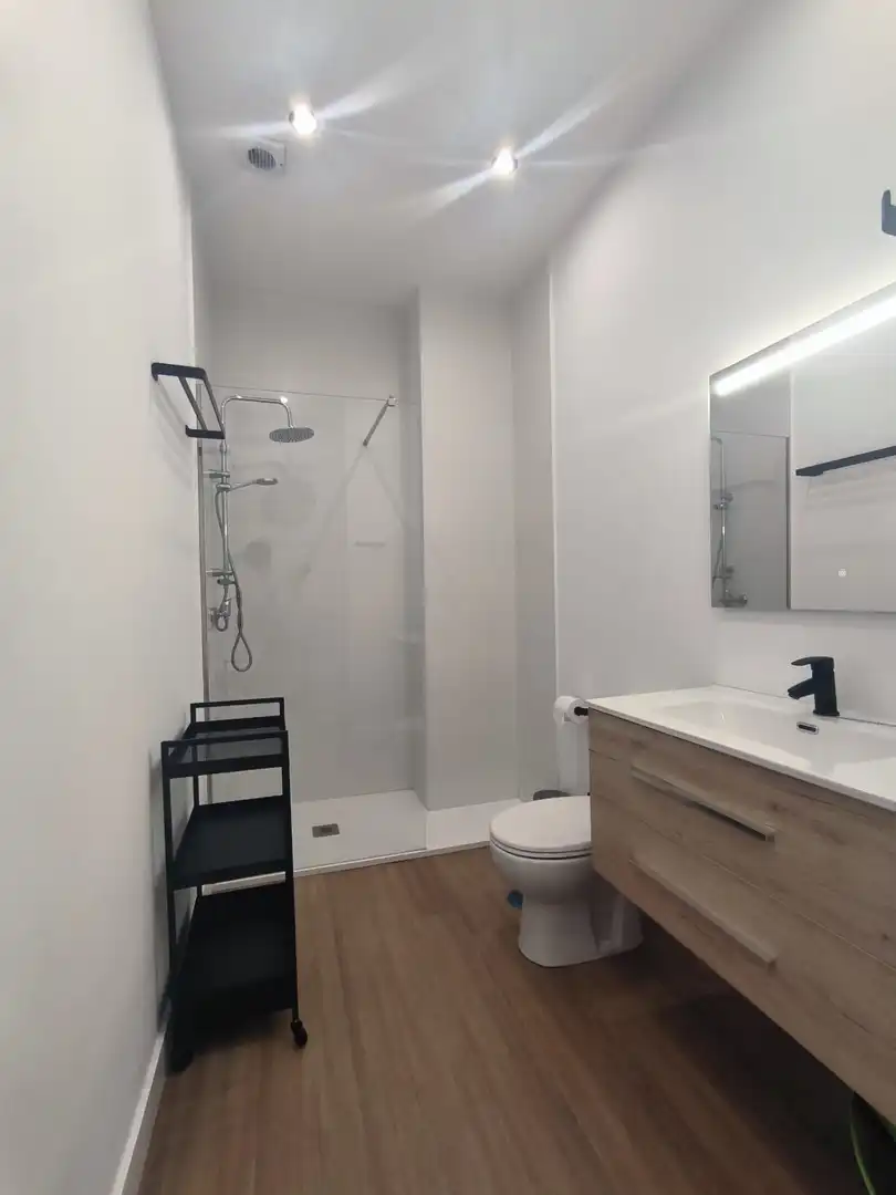 Badezimmer von Wohnungen zum Verkauf in Mijas mit Klimaanlage, Terrasse und Möbliert