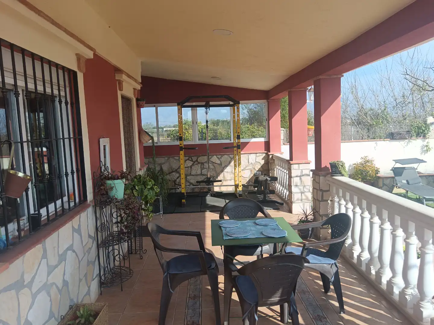 Terrace of Houses for sale in Castellón de la Plana / Castelló de la Plana  with Air Conditioner, Heating and Private garden