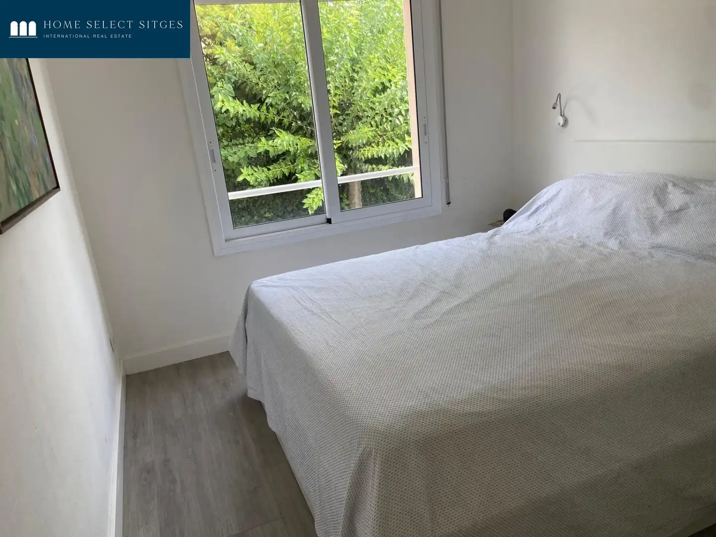 Bedroom of Apartments for rent in Sitges  with Air Conditioner, Heating and Private garden