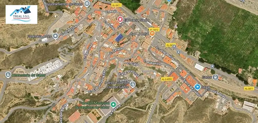 Vista exterior de Piso en venta en Gádor