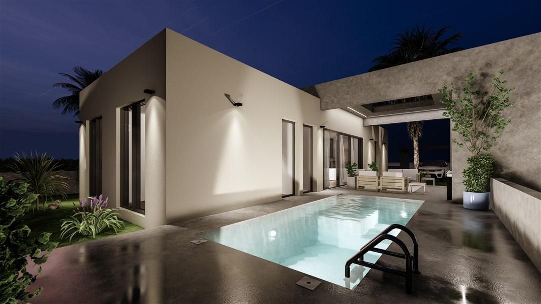 Swimming pool of House or chalet for sale in  Murcia Capital  with Air Conditioner, Private garden and Terrace