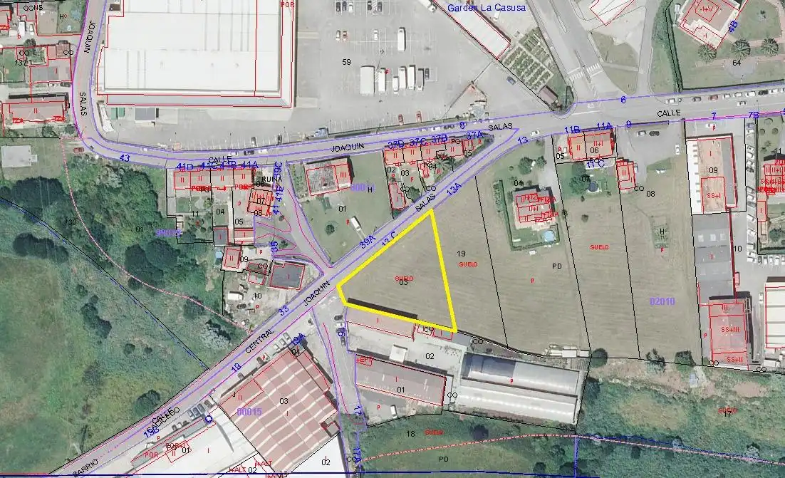 Wohnbaugrundstück zum Verkauf in Calle  Joaquín Salas