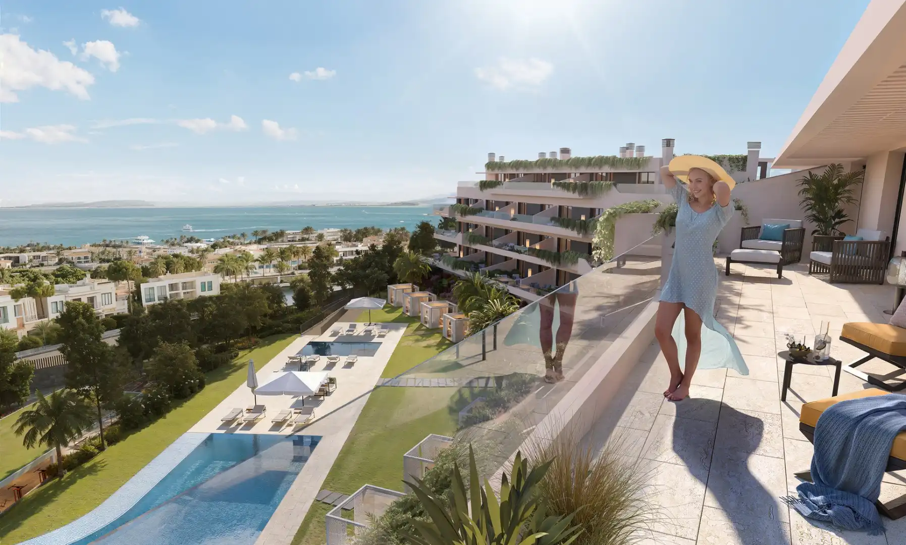 Appartement compact avec piscine à vendre à El Faro de Calaburra - Chaparral, imagen 3