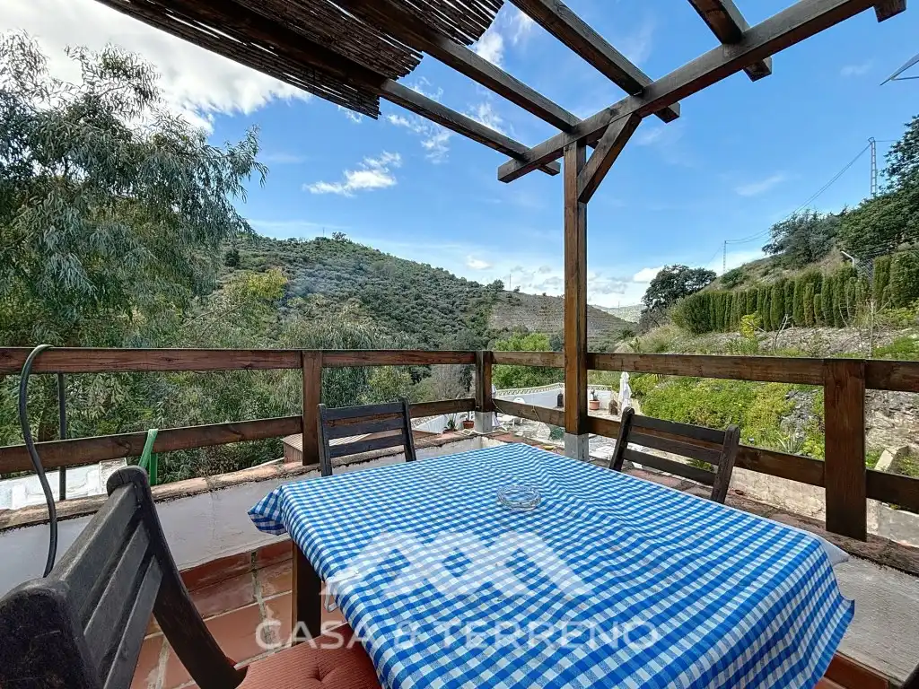Terrassa de Casa o xalet en venda en Comares amb Aire condicionat, Jardí privat i Terrassa