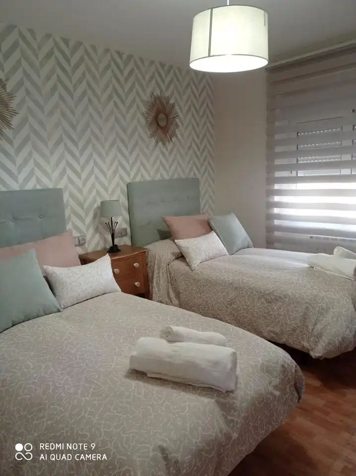 Schlafzimmer von Wohnung zur Miete in León Capital  mit Terrasse und Möbliert