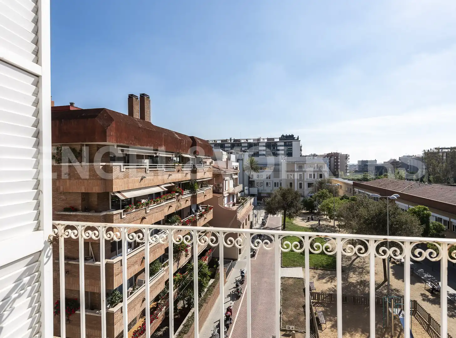 Terrace of Flat for rent in Barcelona  with Air Conditioner, Heating and Parquet flooring