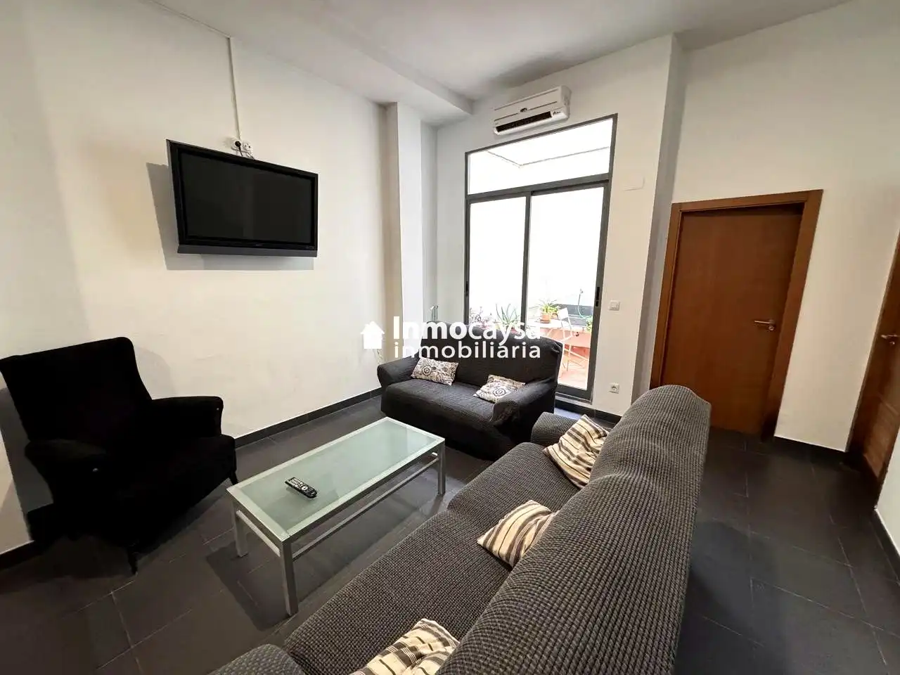 Sala d'estar de Casa o xalet en venda en Xàtiva amb Aire condicionat, Terrassa i Balcó