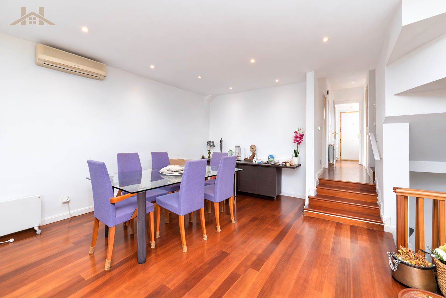 Comedor de Casa o chalet en venta en Las Rozas de Madrid con Aire acondicionado, Calefacción y Jardín privado