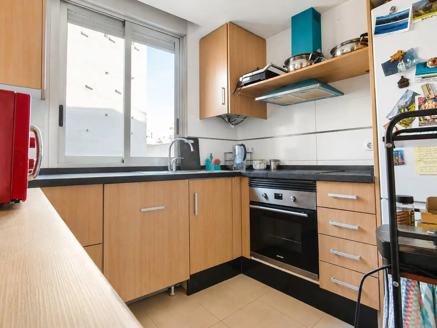 Cocina de Ático en venta en Castellón de la Plana / Castelló de la Plana con Terraza, Amueblado y Balcón