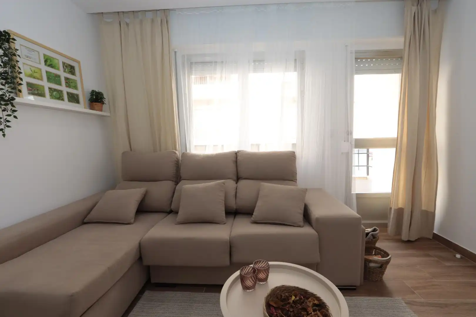 Living room of Flat for rent in Cartagena  with Terrace and Furnished