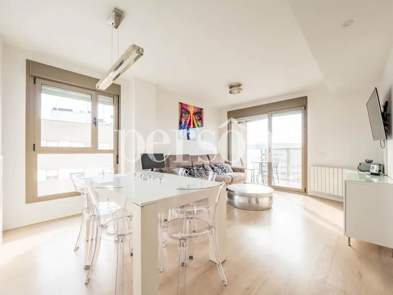 Sala de estar de Piso en venta en Valencia con Aire acondicionado, Calefacción y Balcón
