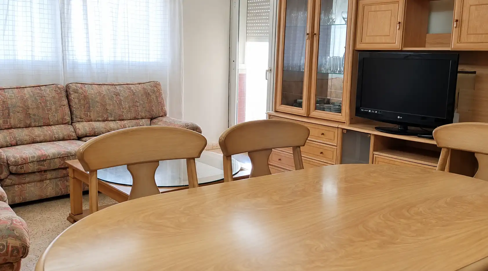 Esszimmer von Wohnungen zur Miete in Alboraya mit Klimaanlage, Heizung und Möbliert
