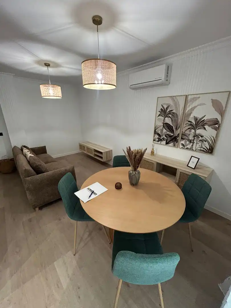 Comedor de Piso de alquiler en Fuengirola con Aire acondicionado, Terraza y Amueblado