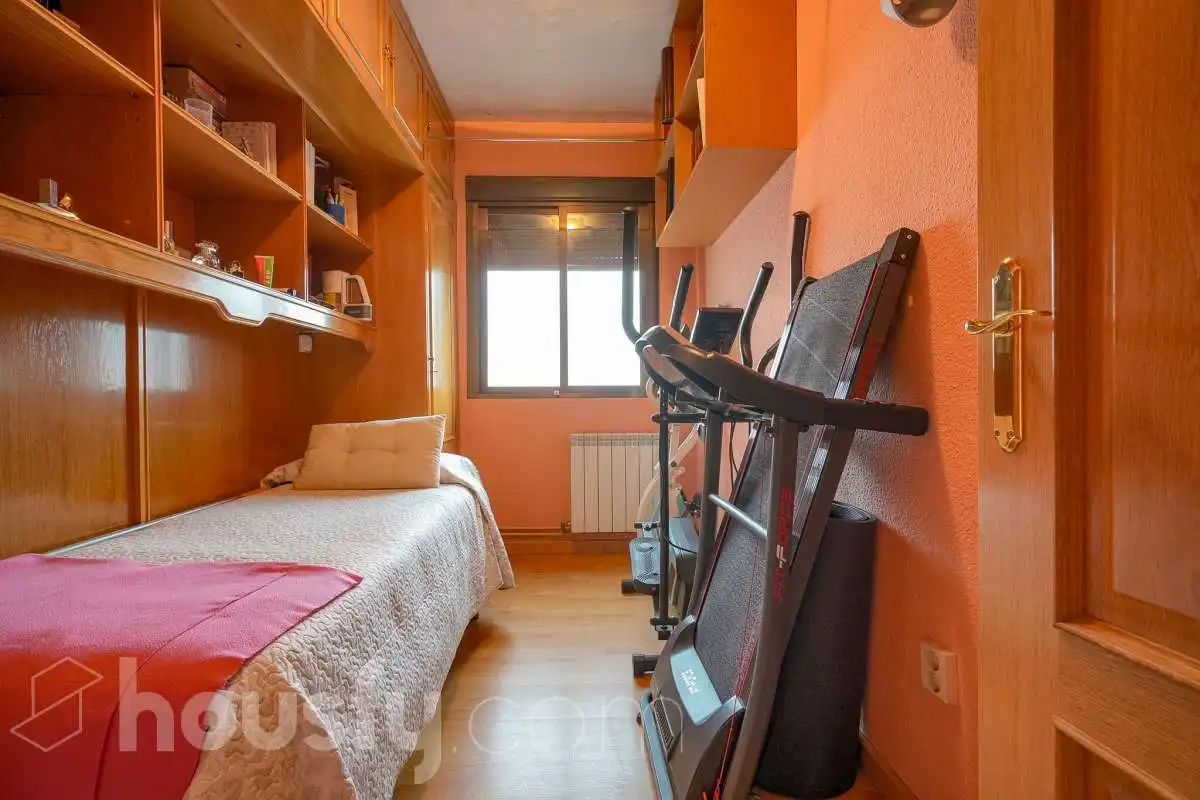 Schlafzimmer von Wohnung zum Verkauf in Madrid mit Klimaanlage, Heizung und Parkett