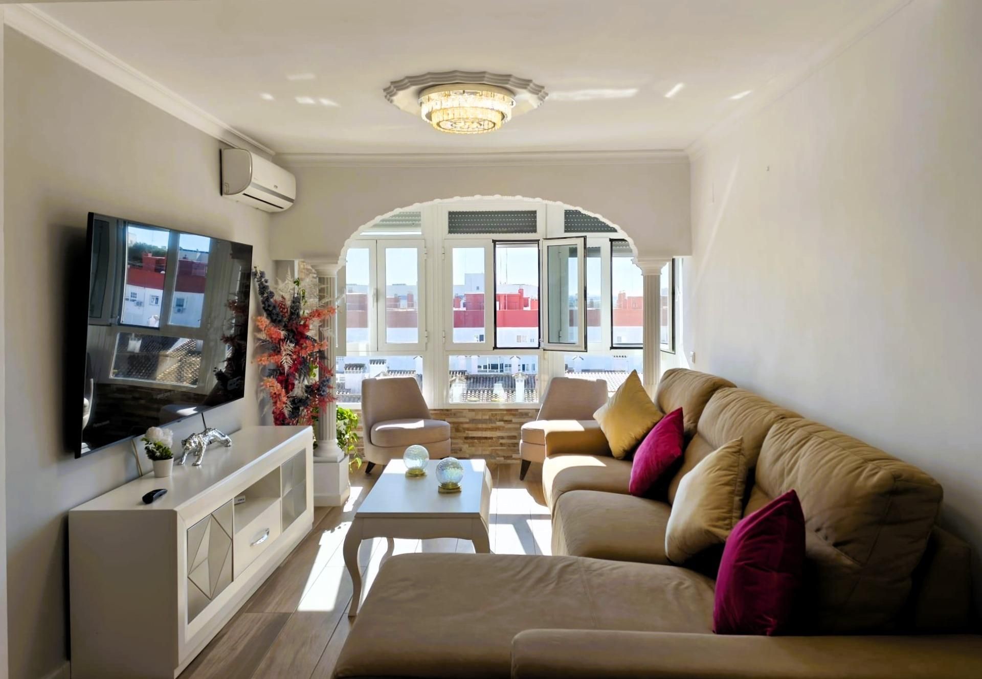 Living room of Flat for sale in San Fernando  with Air Conditioner