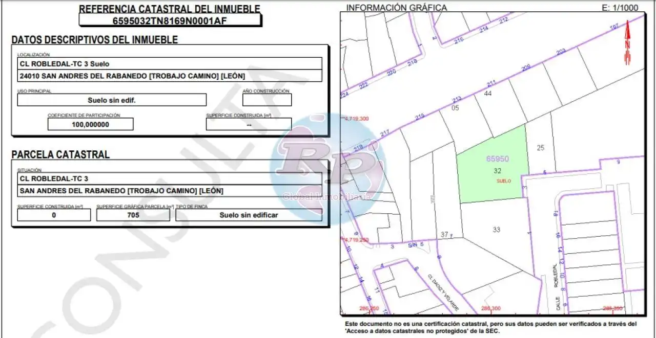 Terreni e lotti in vendita a Trobajo del Camino, imagen 4