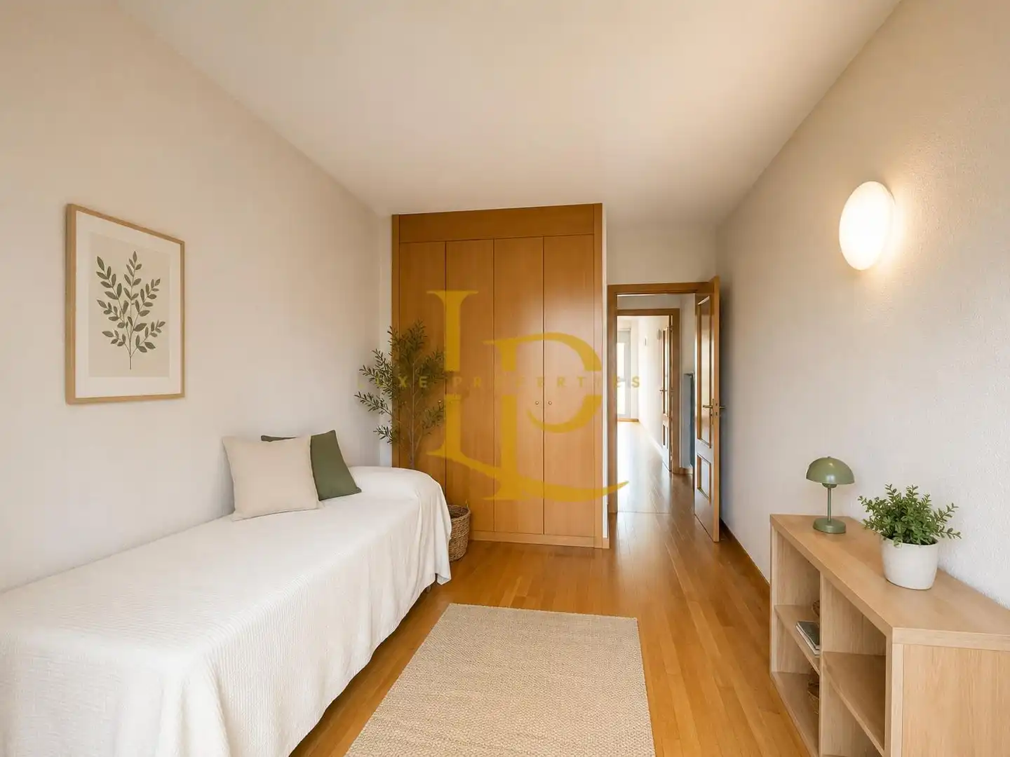 Bedroom of Flat for sale in Rubí  with Heating, Parquet flooring and Storage room