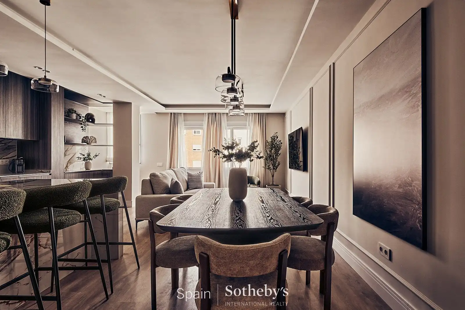 Dining room of Apartments for sale in Madrid  with Air Conditioner, Heating and Terrace