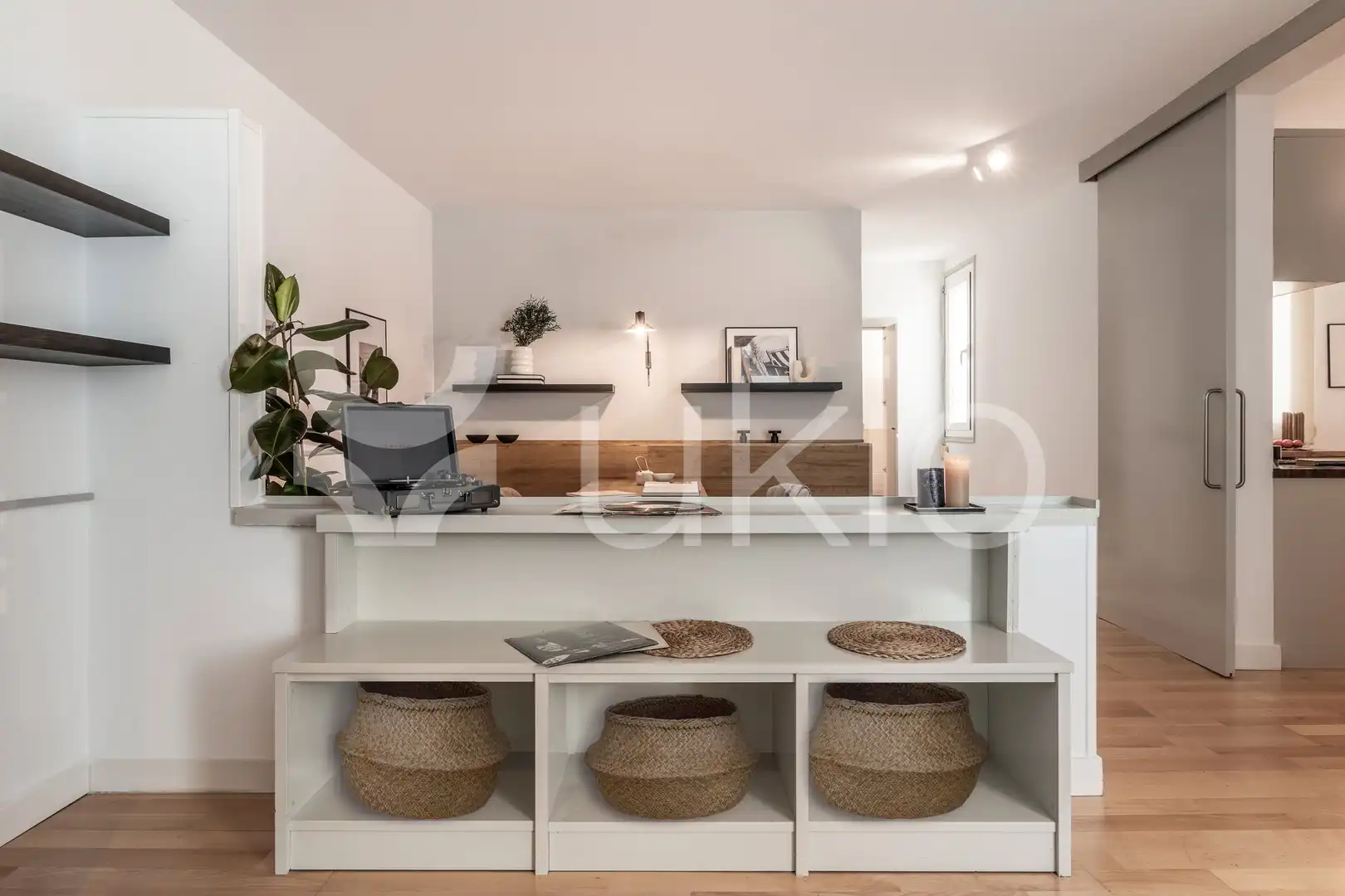 Living room of Apartments for rent in Madrid  with Heating, Oven and Washing machine