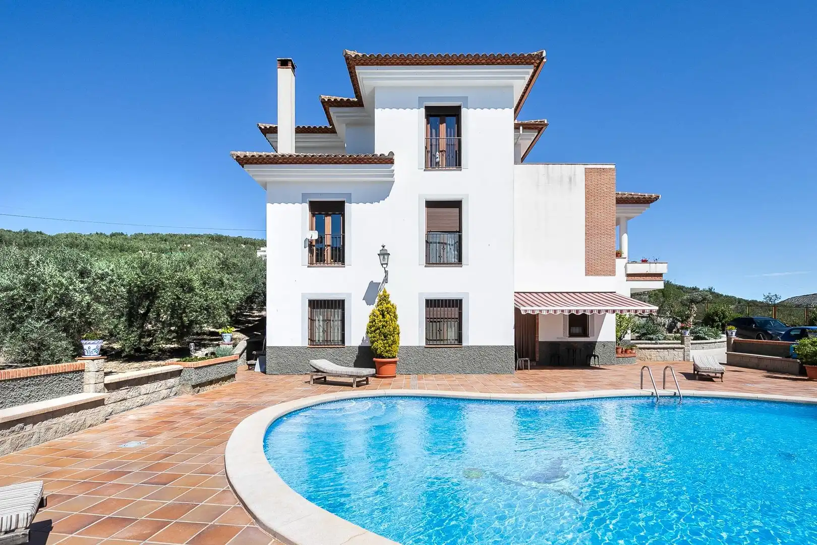 Vista exterior de Finca rústica en venta en Montefrío con Calefacción, Jardín privado y Terraza