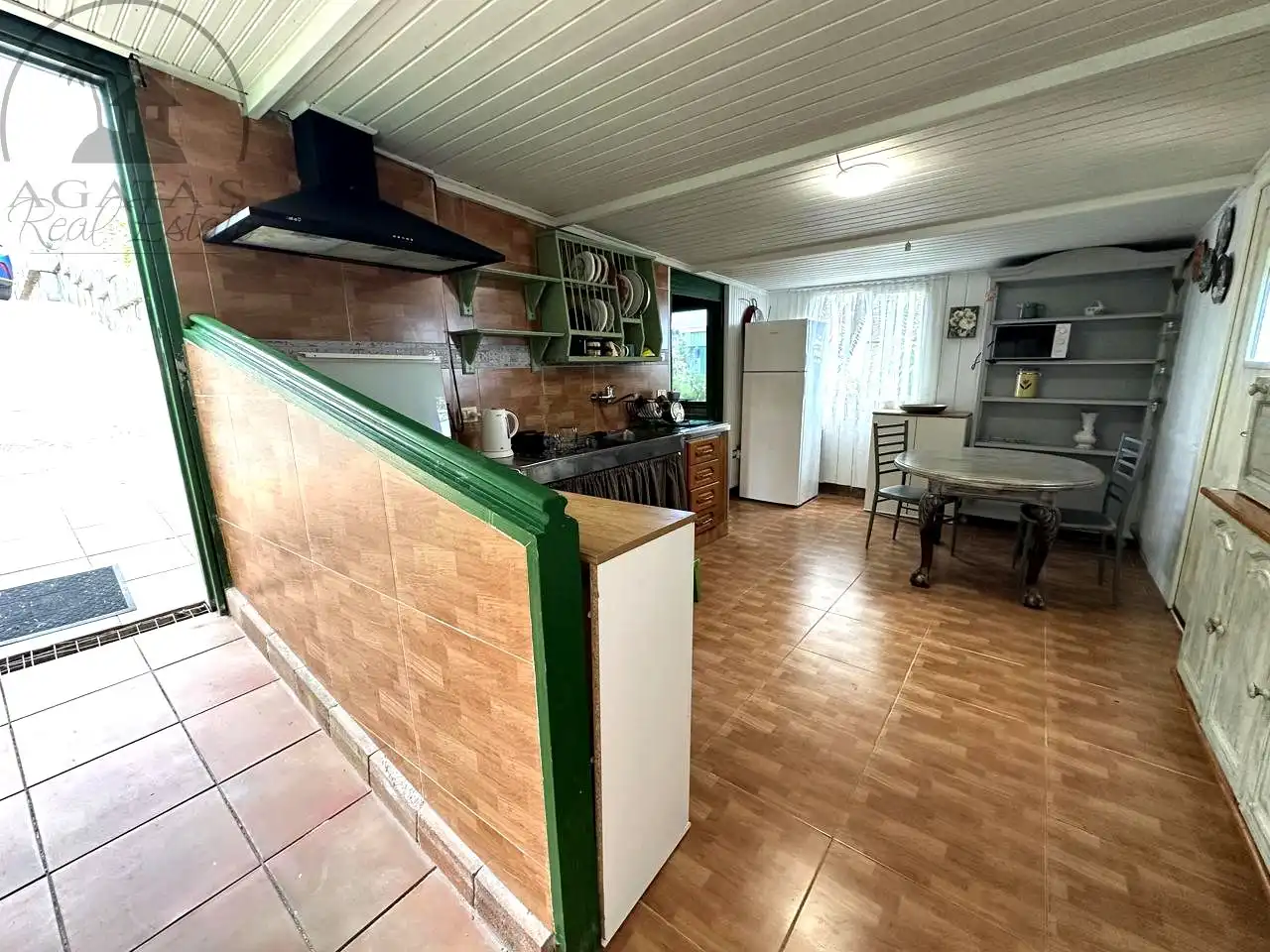 Küche von Country house zur Miete in El Genovés mit Privatgarten, Terrasse und Möbliert