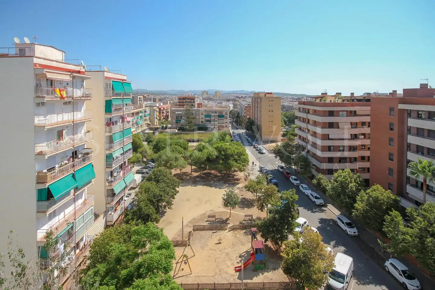 Vista exterior de Piso en venta en Vilanova i la Geltrú con Calefacción, Parquet y Balcón