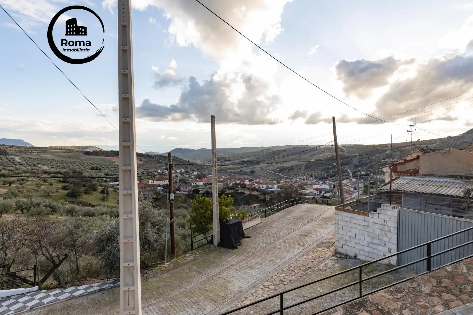 Vista exterior de Planta baja en venta en Moclín con Jardín privado, Amueblado y Balcón