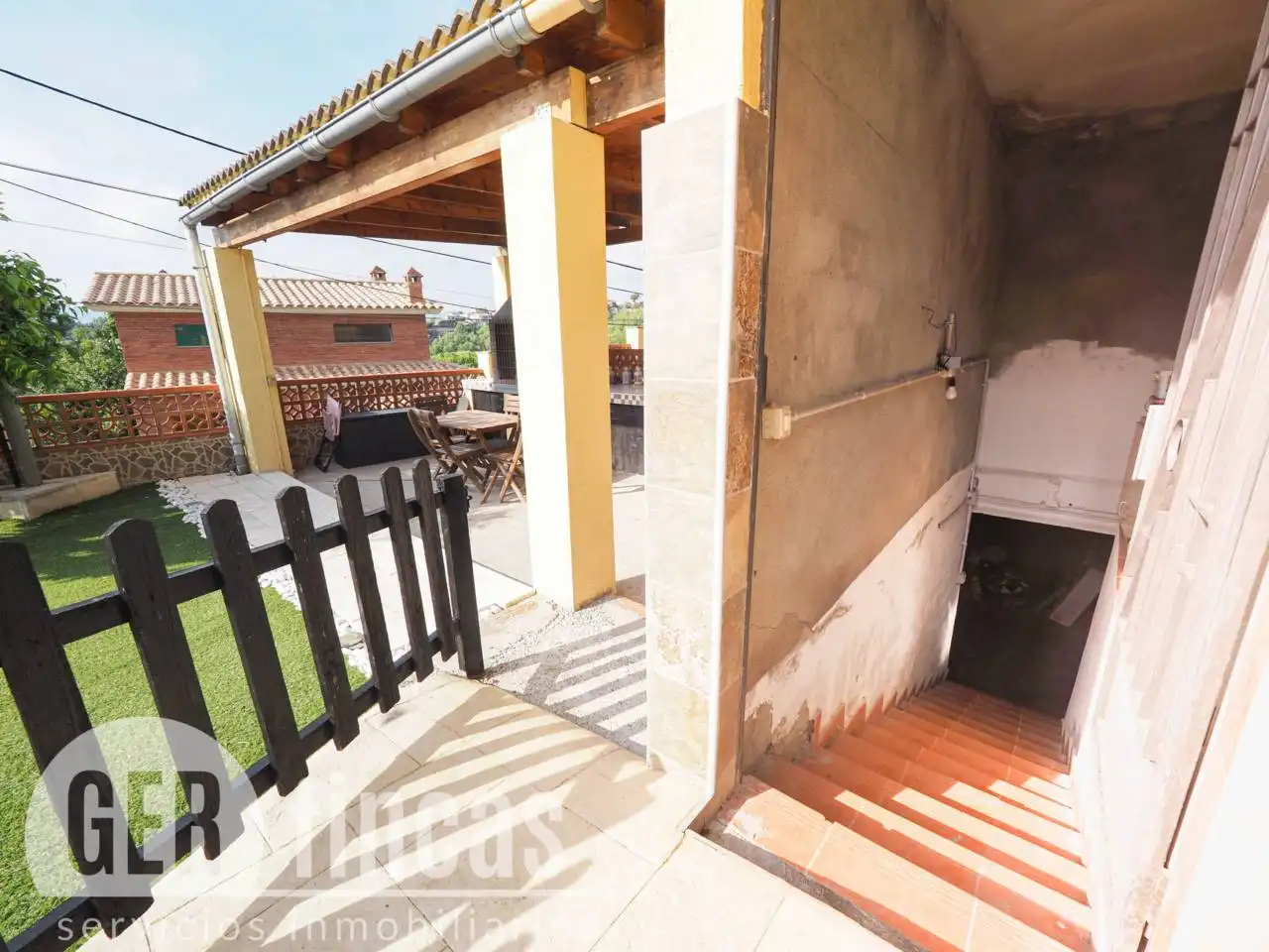 Terraza de Casa o chalet en venta en Terrassa con Aire acondicionado, Calefacción y Jardín privado