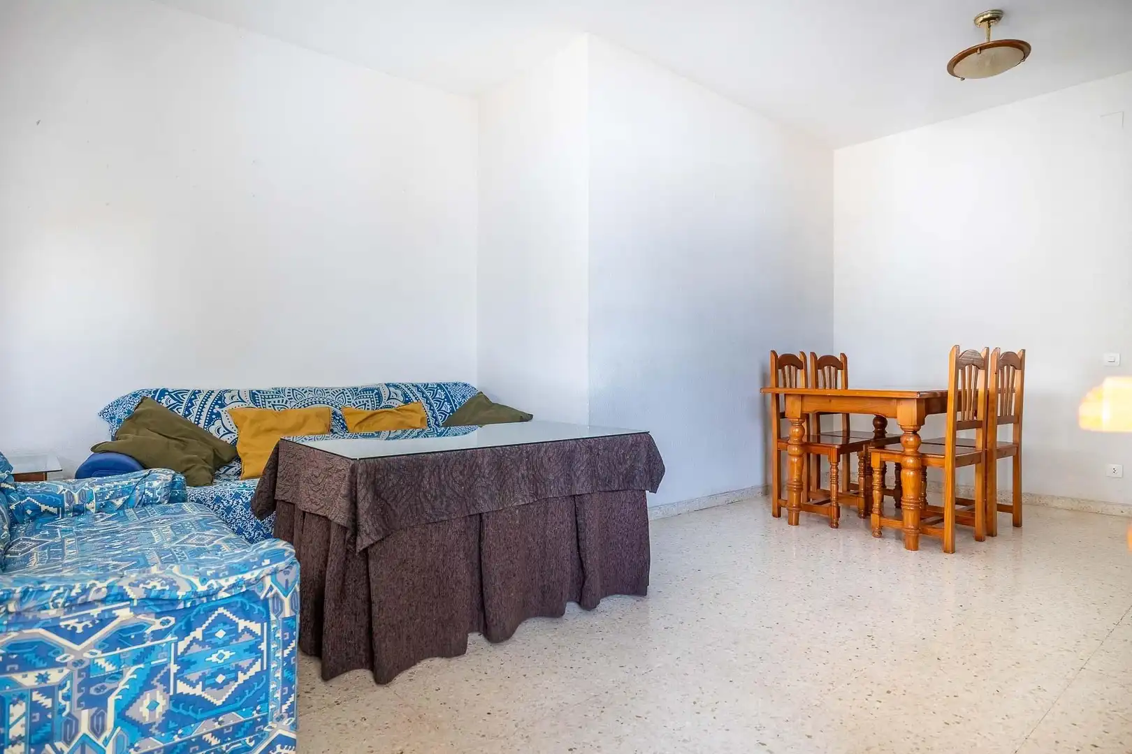 Bedroom of Flat for sale in Dos Hermanas  with Air Conditioner, Terrace and Furnished