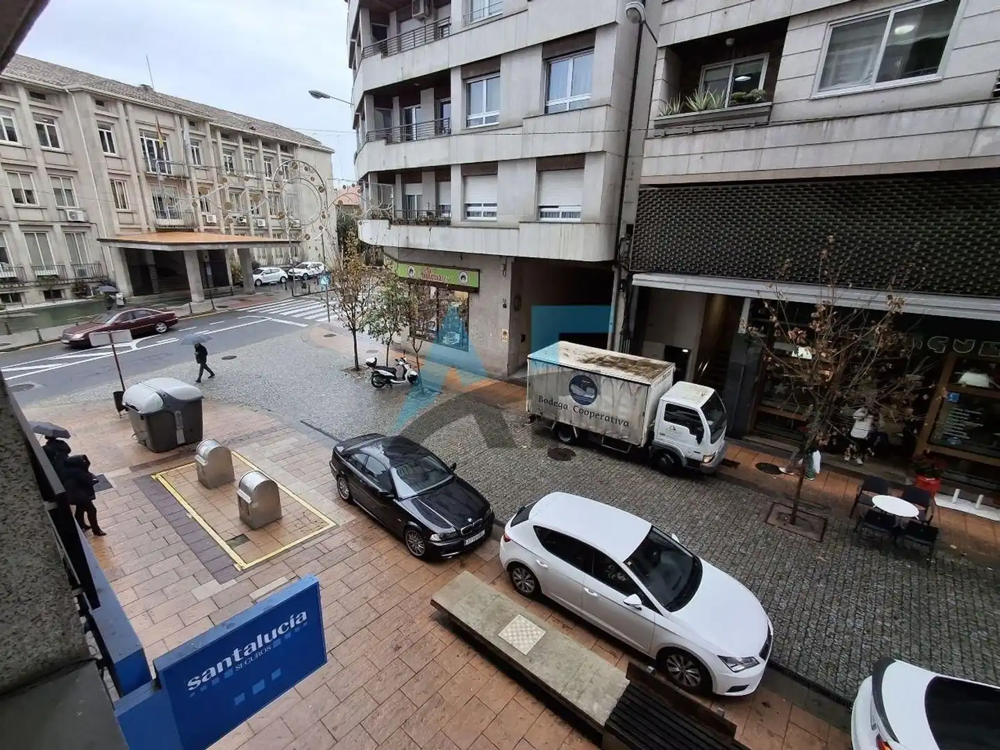 Vista exterior de Oficina de alquiler en Ourense Capital  con Calefacción