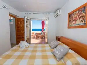 Dormitori de Casa o xalet de lloguer en Almuñécar amb Aire condicionat, Jardí privat i Terrassa