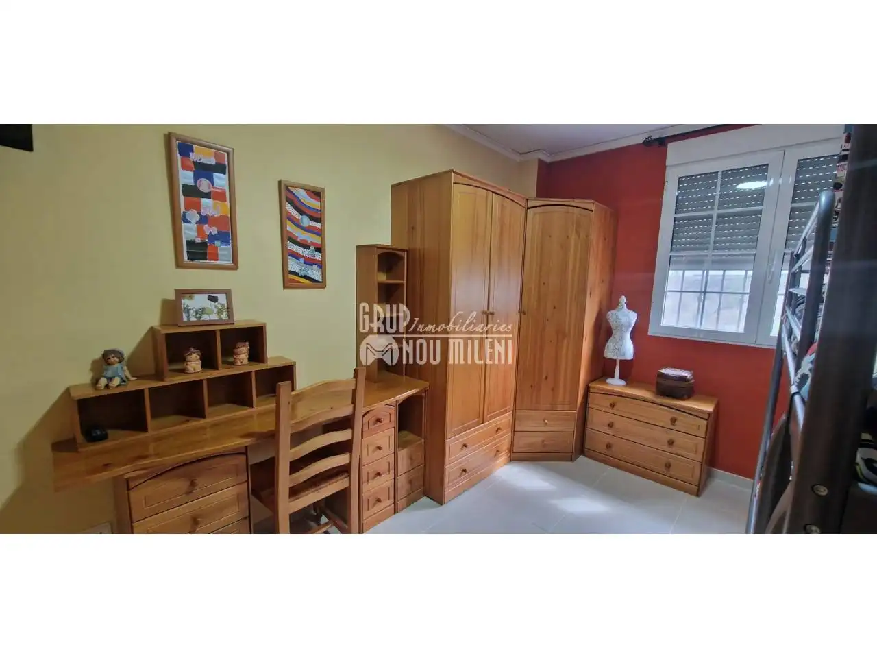 Bedroom of Houses for sale in Picassent  with Air Conditioner, Private garden and Terrace