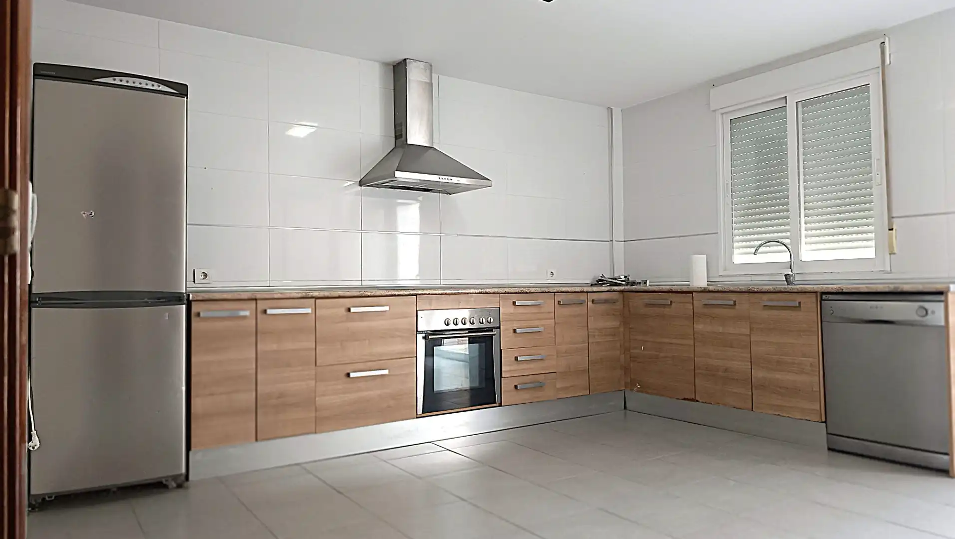 Cocina de Casa adosada en venta en Mancha Real con Aire acondicionado, Jardín privado y Terraza