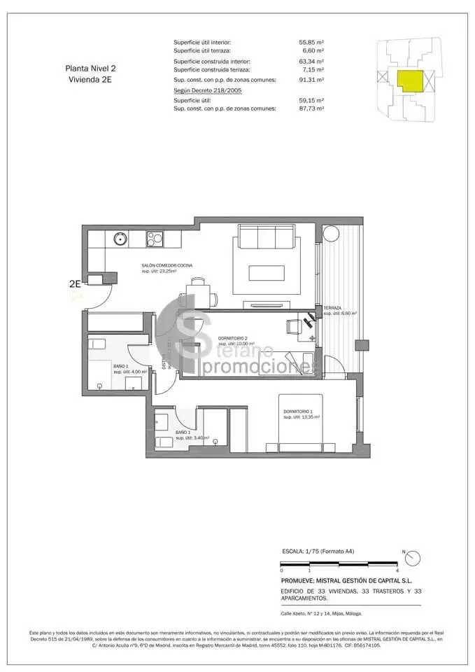 Flat with lift for sale in Las Lagunas, imagen 6