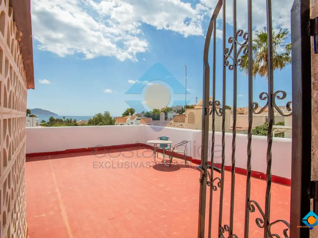 Terrassa de Apartament en venda en Mazarrón amb Aire condicionat, Jardí privat i Terrassa