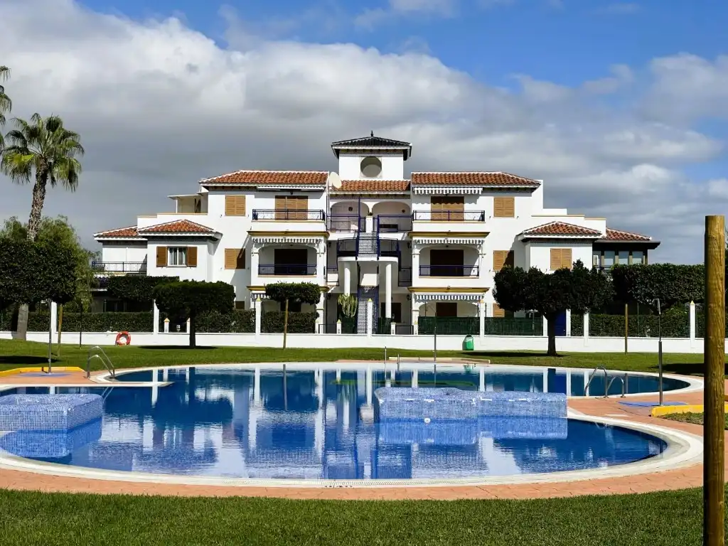 Exterior view of Apartments for sale in Vera  with Air Conditioner, Terrace and Furnished