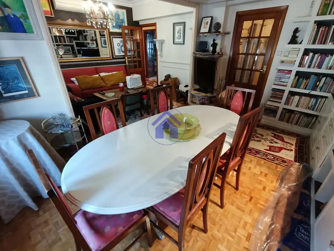 Comedor de Piso de alquiler en Vigo  con Calefacción, Parquet y Terraza