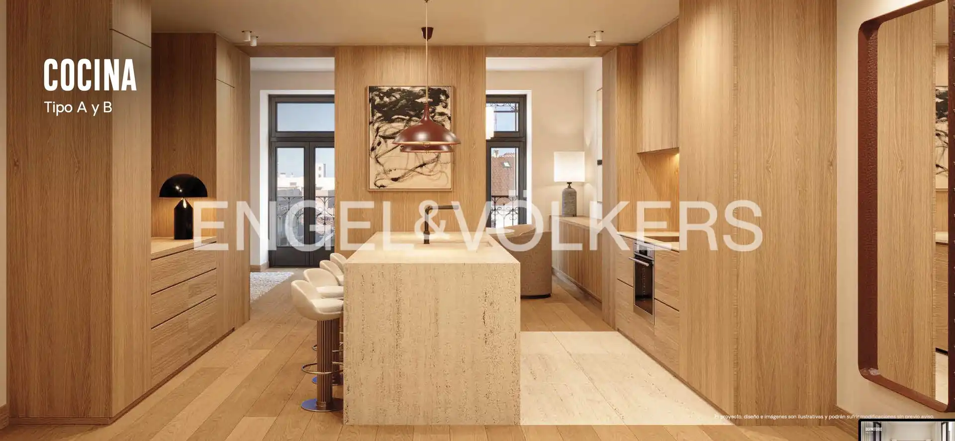 Cocina de Ático en venta en Madrid con Aire acondicionado, Calefacción y Terraza
