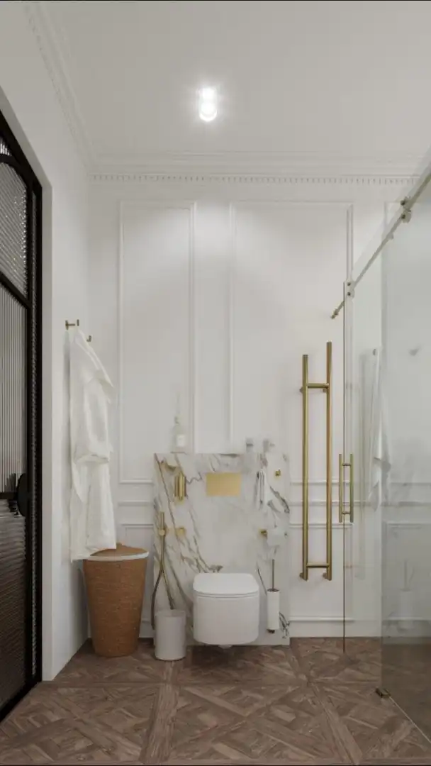 Baño de Piso de alquiler en Madrid con Aire acondicionado y Calefacción