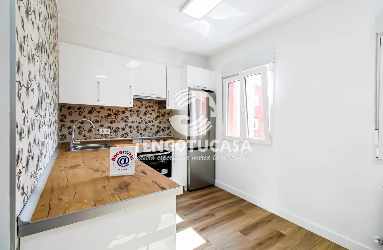Küche von Wohnung zum Verkauf in Madrid mit Klimaanlage, Heizung und Terrasse