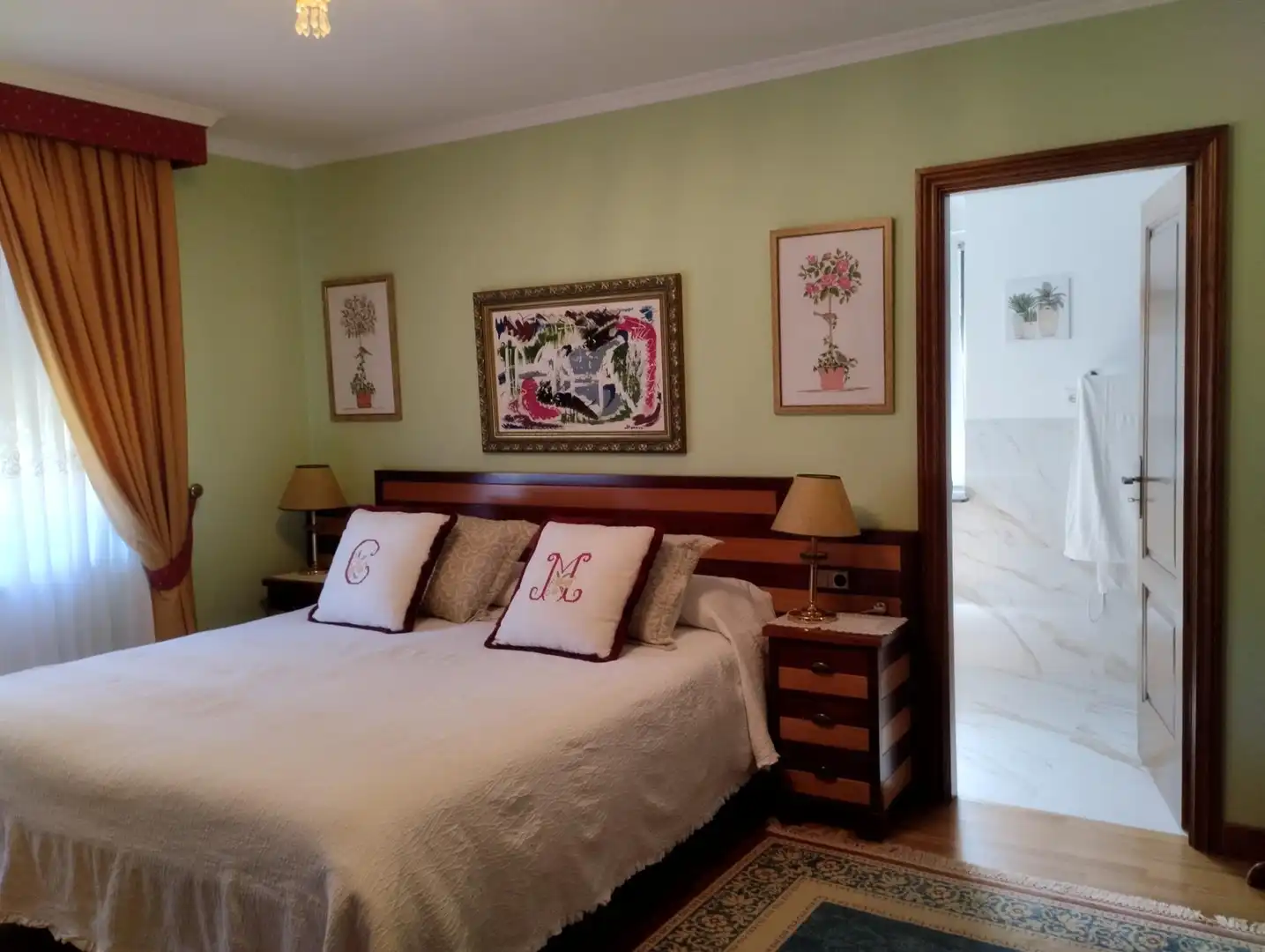 Habitación de Casa o chalet en venta en Vilagarcía de Arousa con Calefacción, Piscina y Balcón