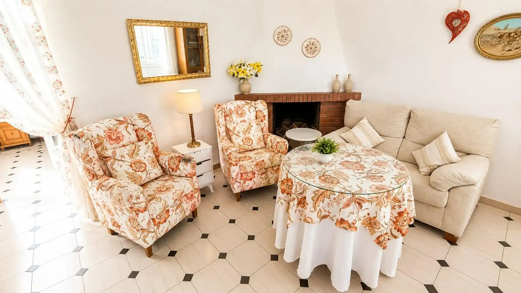 Sala de estar de Casa o chalet en venta en Chiclana de la Frontera con Jardín privado, Trastero y Piscina