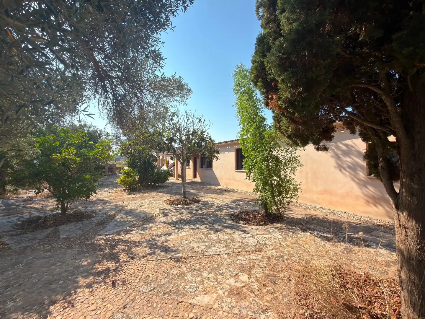 Vista exterior de Finca rústica en venda en  Palma de Mallorca amb Aire condicionat, Traster i Piscina