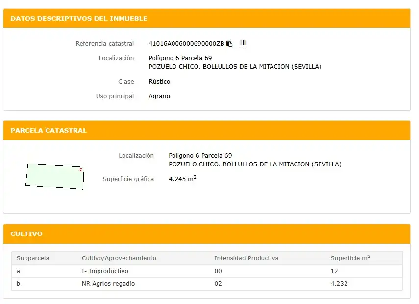 Rural land for sale in Bollullos de la Mitación, imagen 2
