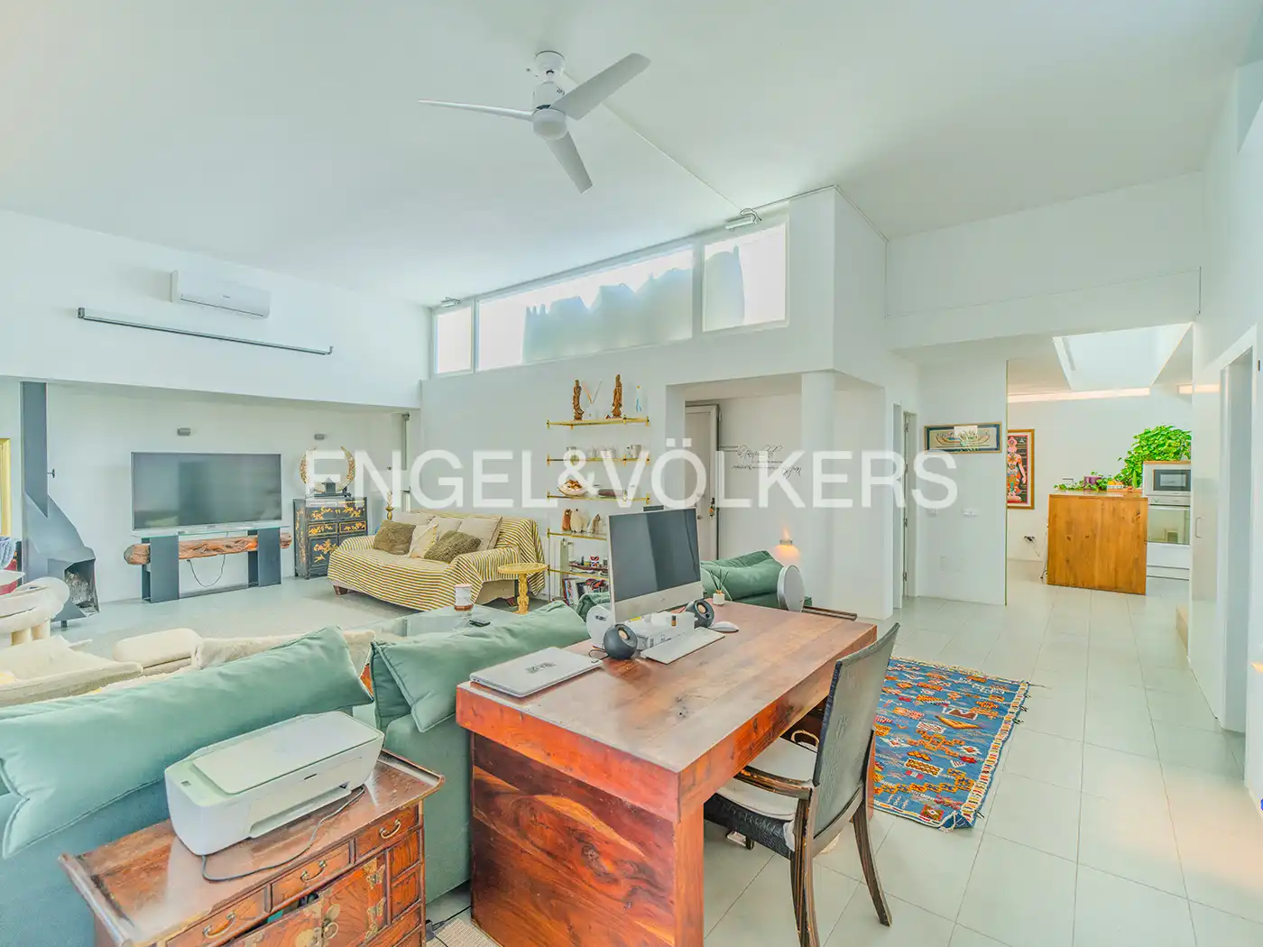 Sala de estar de Casa o chalet en venta en Mutxamel con Aire acondicionado, Calefacción y Jardín privado