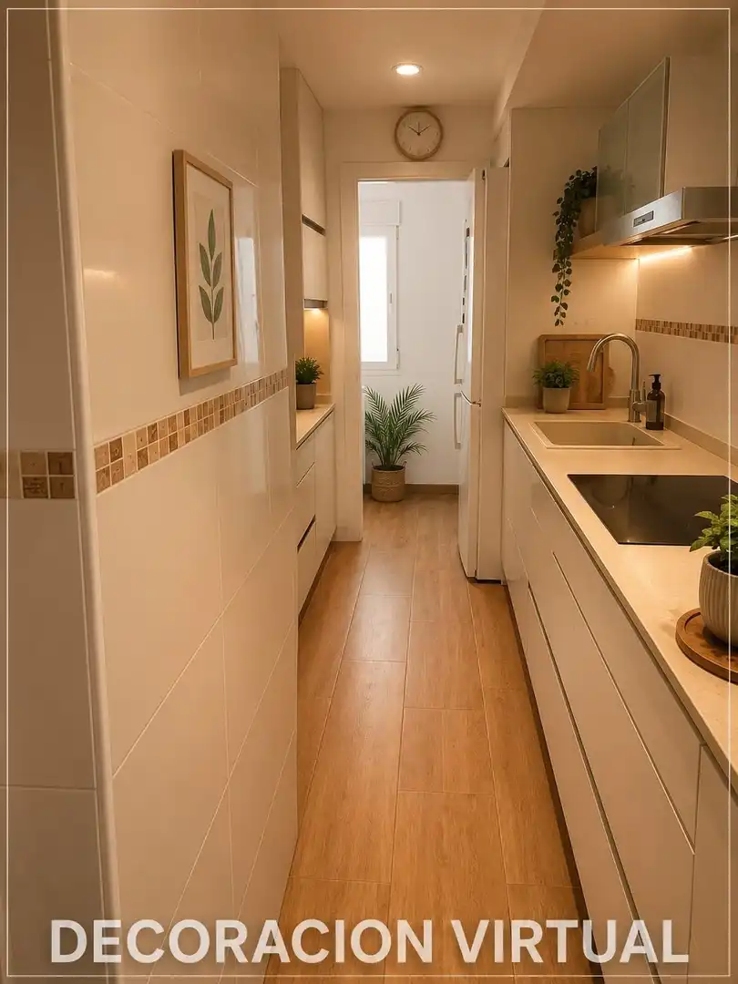 Cocina de Piso en venta en Valencia con Aire acondicionado, Calefacción y Amueblado